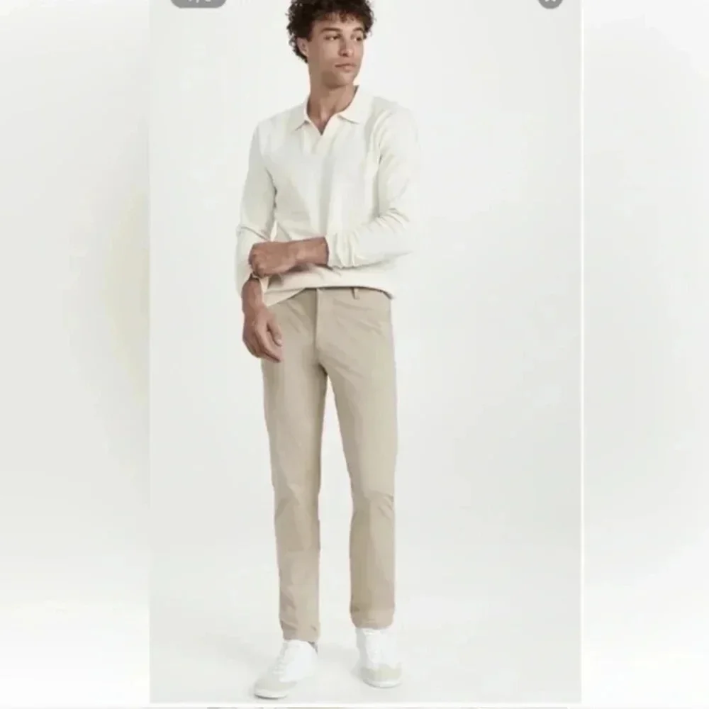 Rhone Men's Classic Commuter Pants in Tan Size 42